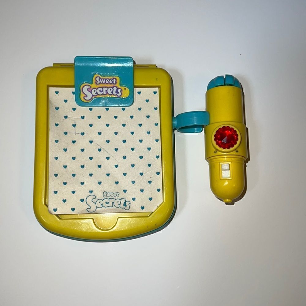 Vintage Sweet Secrets Galoob Do Write Dog Convertible Clipboard Bedroom 80s-90s